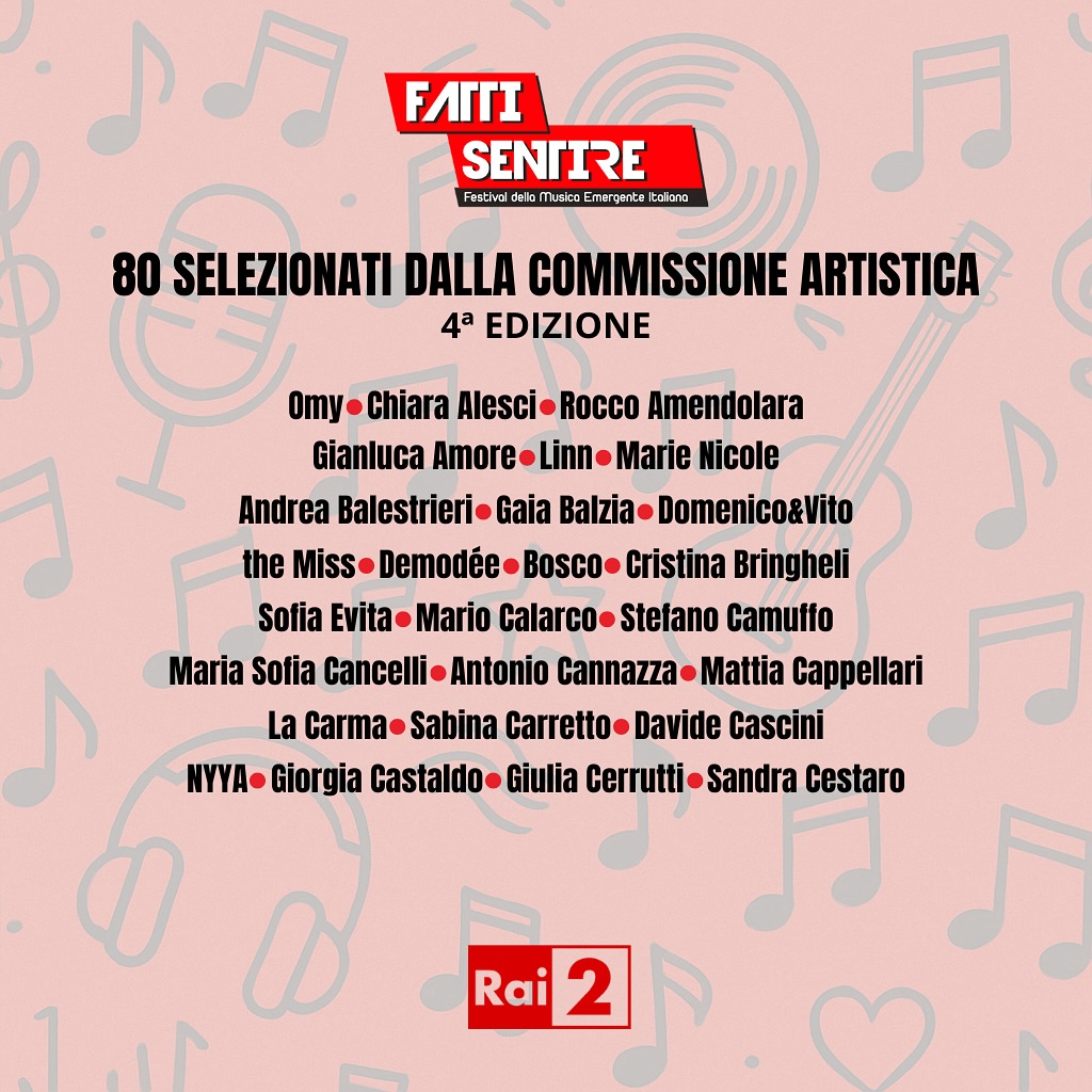 Mario Calarco Selezionato Tra gli 80 Semifinalisti al Fatti Sentire&nbsp;Festival